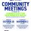 Upcoming Community Meetings to Present the Zoning Study for New Annexed Areas