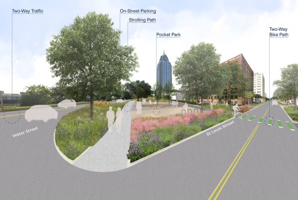 Water Street vision rendering